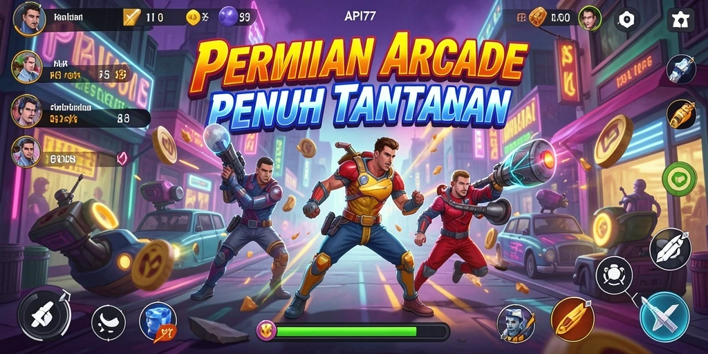 Screenshot gameplay API77 yang menampilkan keseruan permainannya.