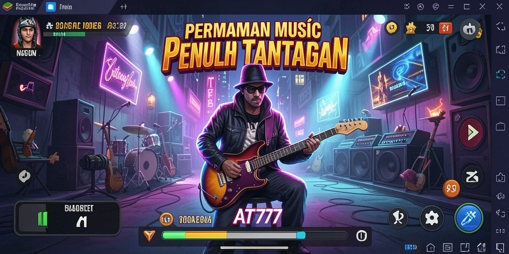 Tampilan gameplay AT777 yang menakjubkan dan interaktif.