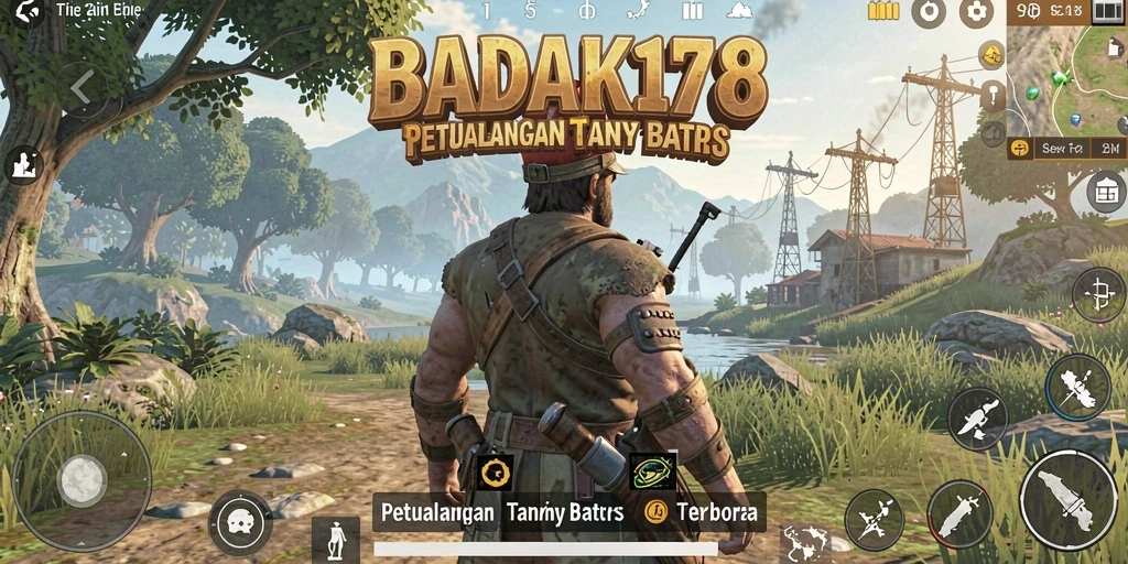 Gameplay BADAK178 menunjukkan dunia terbuka yang indah dan imersif.