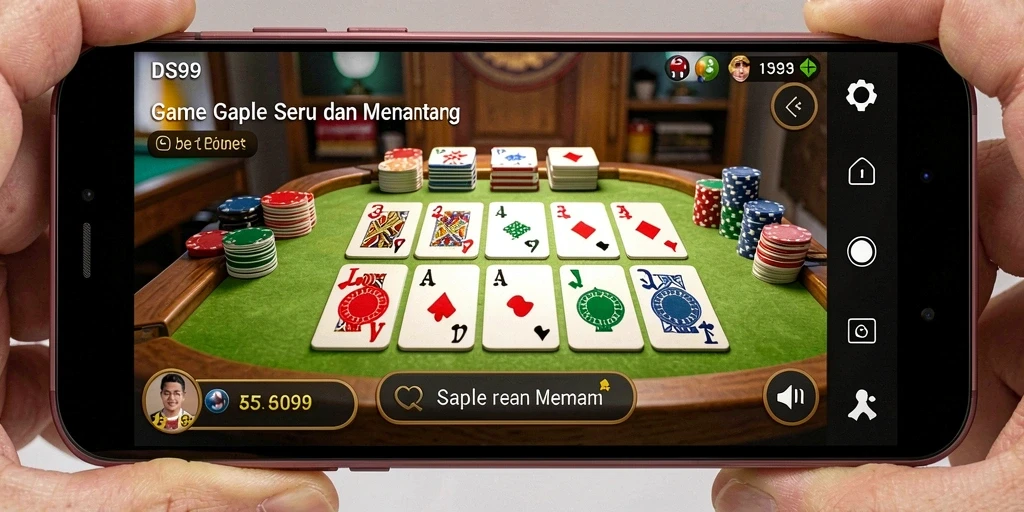 Tampilan gameplay seru dan interaktif dalam DS99.