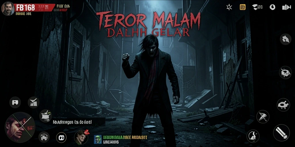 Screenshot FB168 menampilkan gameplay yang menegangkan dan menakutkan.