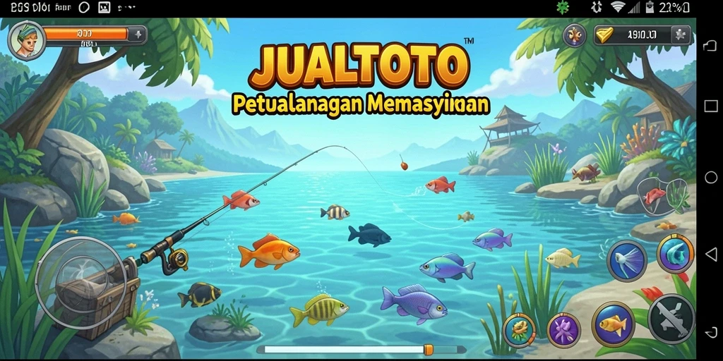 Tangkapan ikan yang menakjubkan dalam gameplay JUALTOTO.