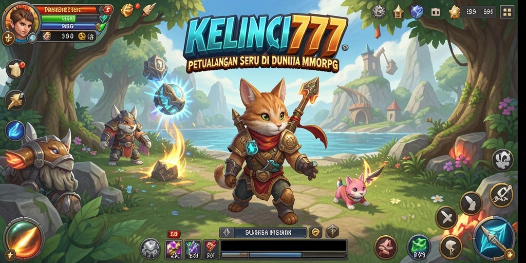 Gameplay seru KELINCI777 dalam dunia MMORPG yang memukau.
