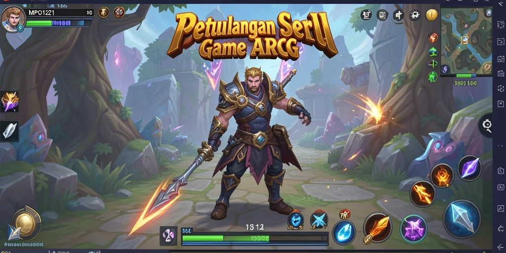 Tampilan gameplay seru dalam dunia ARPG MPO1221.