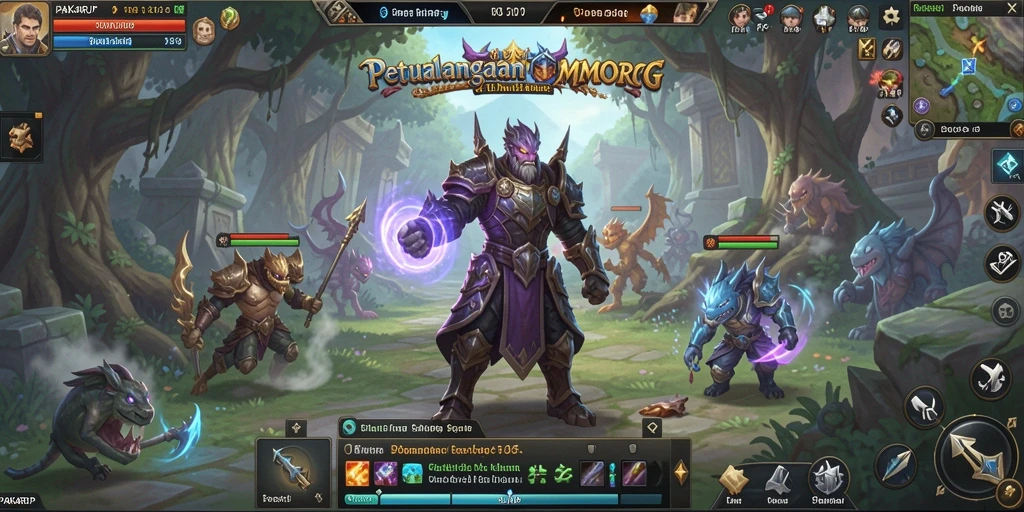Tampilan gameplay menakjubkan dari PAKARJP dengan aksi seru di dunia fantasi.