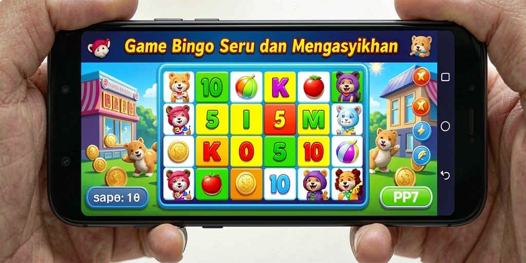 Tampilan menarik dari gameplay Bingo PP7 yang seru.