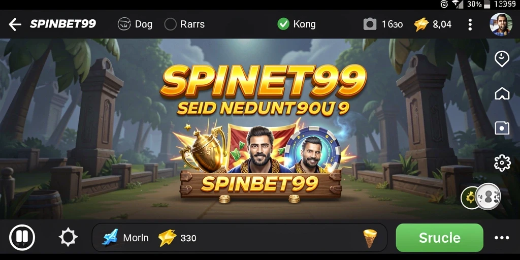 Tampilan gameplay SPINBET99 yang penuh aksi dan interaksi pemain.