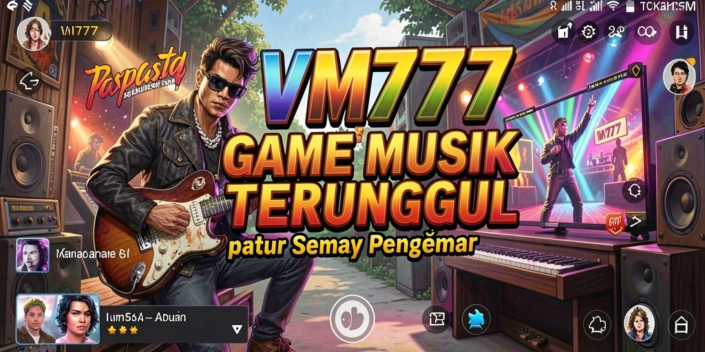 Tampilan gameplay VM777 yang seru dan mendebarkan.